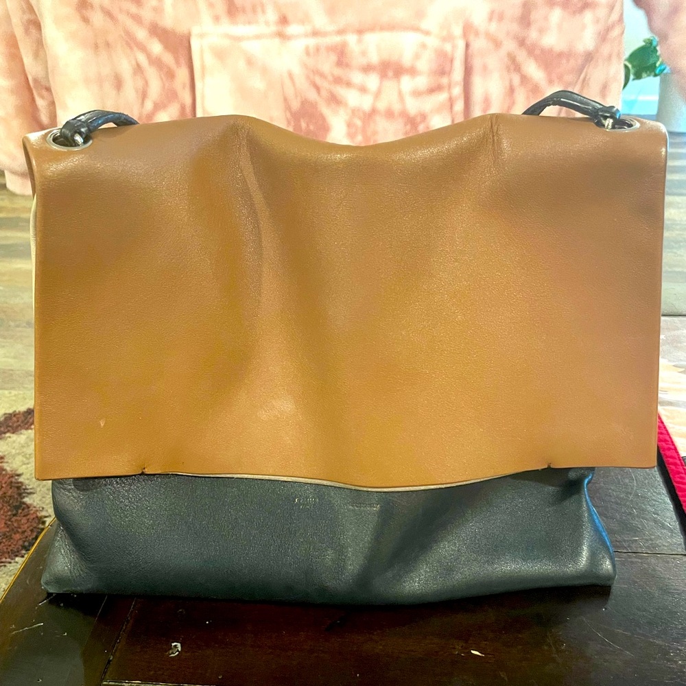 Celine Soft Leather Tri Color bag